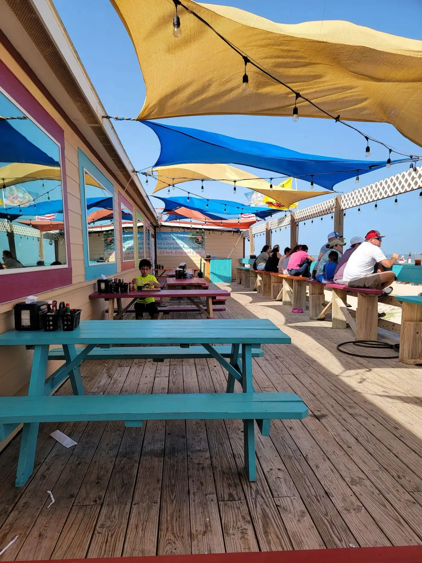 Image of restaurant patio.