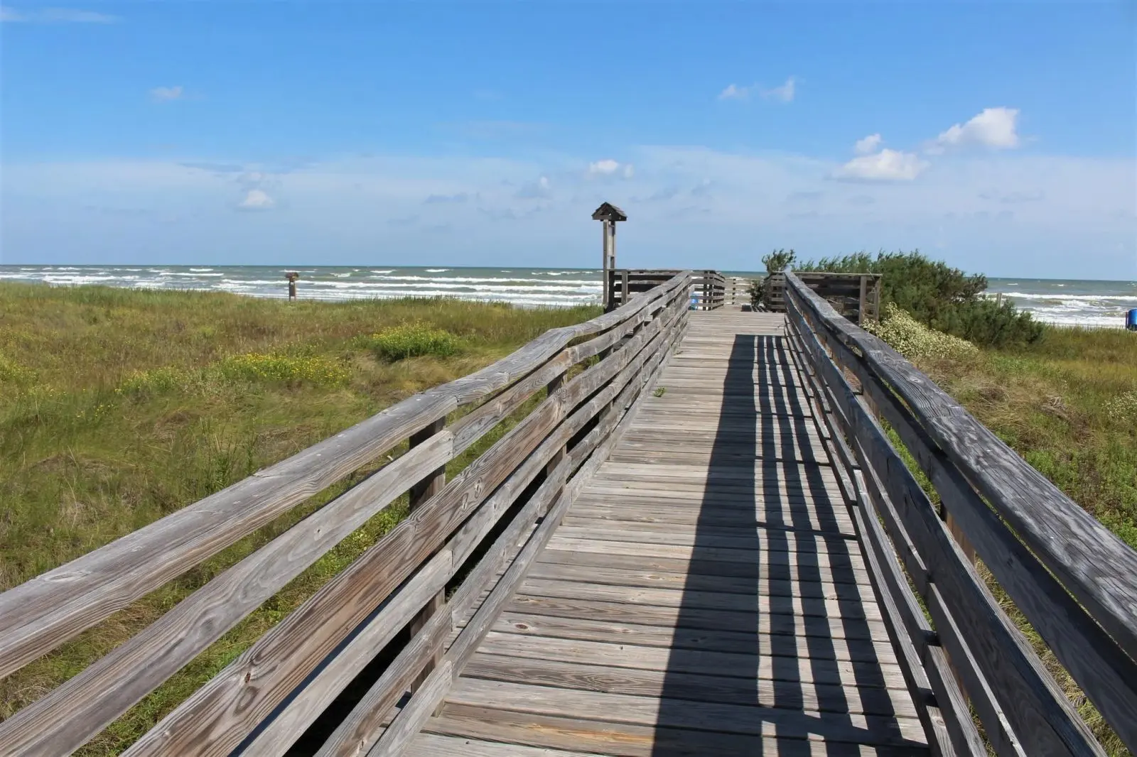 Image of the deck-walkway of the Kelly Hambry Nature Trail
